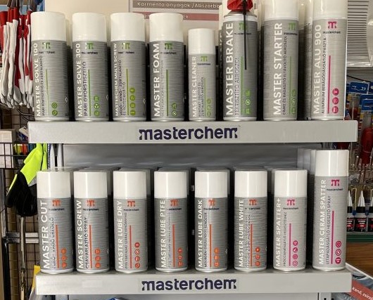 We now also offer Masterchem products!