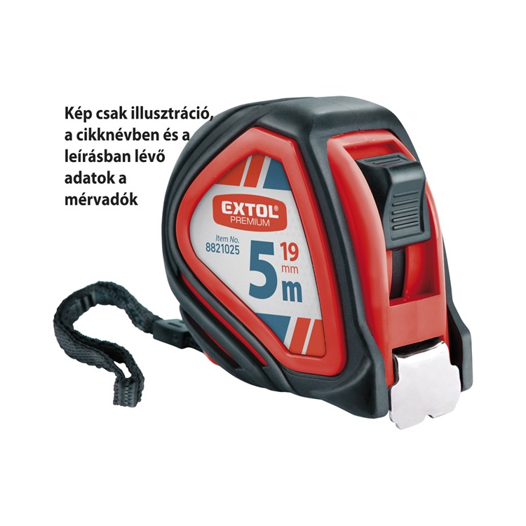 meroszalag gumirozott 1 stoppos 3m19mm-i26469